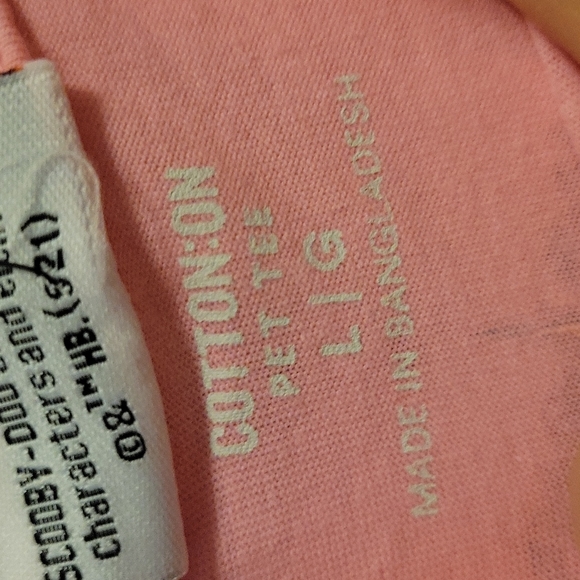 Pink Scooby-Doo Christmas Dog T-Shirt - Picture 4 of 4